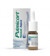 Pulmicort Nasal Aqua (120 doses), 32 mcg/dose x 1 susp pulv nasal, 32 g/dose x 1 susp pulv nasal