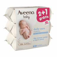 Aveeno Baby Toalhitas 3 x 72 Unidade(s) com Oferta de 3 Embalagem