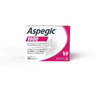 Aspegic 1000, 1800 mg x 20 p sol oral saq