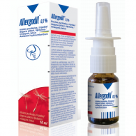Allergodil, 1 mg/mL-10 mL x 1 sol pulv nasal