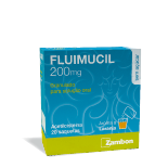 Fluimucil, 200 mg x 20 gran sol oral saq