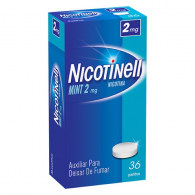 Nicotinell Mint, 2 mg x 36 pst, 2 mg x 36 pst