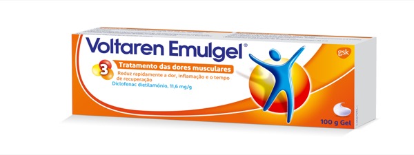 Voltaren Emulgel , 10 mg/g Bisnaga 100 g Gel, 10 mg/g x 1 gel bisnaga