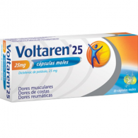 Voltaren 25, 25 mg x 20 cps mole, 25 mg x 20 cps mole