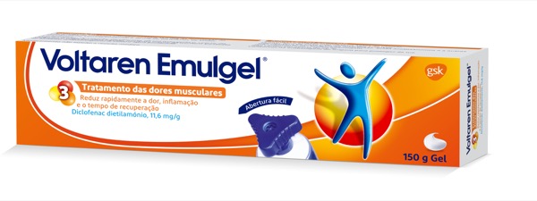 Voltaren Emulgel , 10 mg/g Bisnaga 150 g Gel, 10 mg/g x 1 gel bisnaga