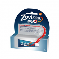 Zovirax Duo, 50/10 mg/g-2g x 1 creme bisnaga, 50 mg/g + 10 mg/g x 1 creme bisnaga