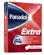 Panadol Extra, 500/65 mg x 24 comp rev, 500 mg + 65 mg x 24 comp rev