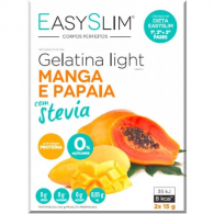 Easyslim Gelatina Lg Mang/Papaia Stev Saqx2 p sol oral saq