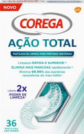Corega Acao Total Past Limp Diaria X36,  