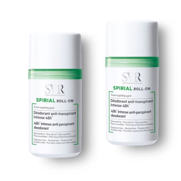 Svr Spirial Duo Roll-on desodorizante 2 x 50 ml com Oferta de 2ª Embalagem