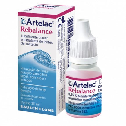 Artelac Rebalance Colirio Lent Cont 10Ml