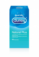 Durex Natural Plu Preservativo X12