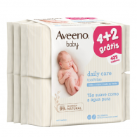 Aveeno Baby Pack Toalhitas Limpeza 6 x 72 Unidade(s)