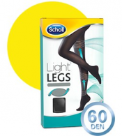 Scholl Light Legs Coll Comp 60den M Preto