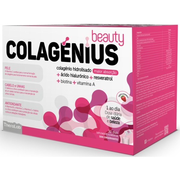 Colagenius Beauty Cart Pox30 pó sol oral saq
