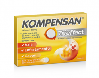 Kompensan Trieffect , 340 mg + 30 mg Blister 20 Unidade(s) Comp chupar