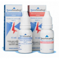 Nasorhinathiol, 0,25 mg/mL-15mL x 1 sol nasal conta-gotas